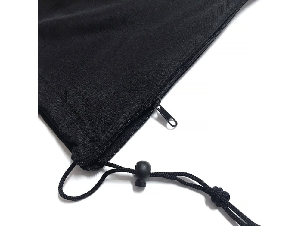 Sky 4” aluminium deported garden parasol - 3 x 4 m - Taupe - With protective cover