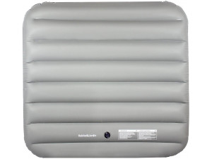 Inflatable Hot Tub Cover - 111 x 113 cm - Gray