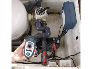 Filtration electrical box for underground technical room - 1 spotlight 100 VA 2