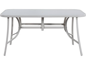 Garden table "Cordoba" - Phoenix - 6 sits - White 2