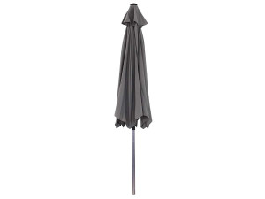 Straight  with Aluminium Mast - "Sol" - Round - Ø 3m (9 feet 10 inches) - Grey 2