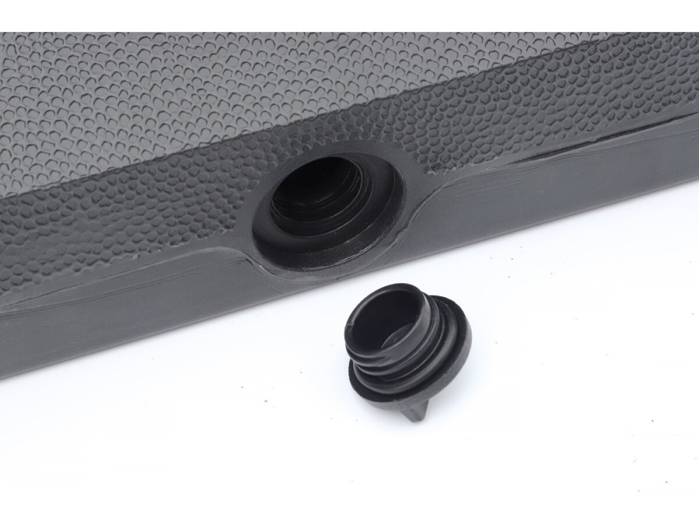 Weighted Parasol Bases with Casters - Black