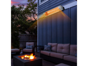 Infrared Patio Heater - 2000W - Silver 2