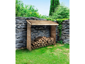 Log Shed - 1.05 m² - 2.10 x 0.50 x 1.8 m- 2 Stères 2