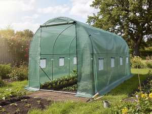 Greenhouse 4.5 x 2 m "Lys" - 9 m² - 130g - Green 2