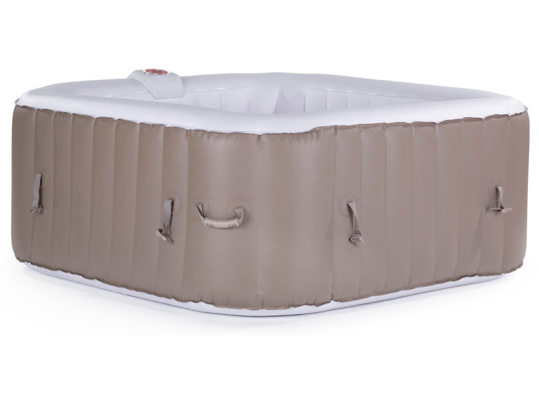 Inflatable PVC Spa 'Monac' - 6 People - Taupe / Beige