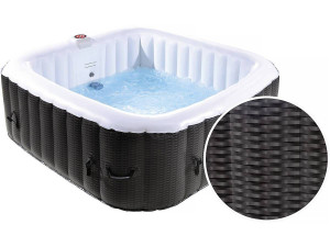 Inflatable PVC Spa 'Nice' - 6 People - Brown/Beige