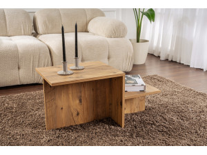 Harmony" wooden coffee table 80 x 40 x 40 cm - Atlantic pine 2
