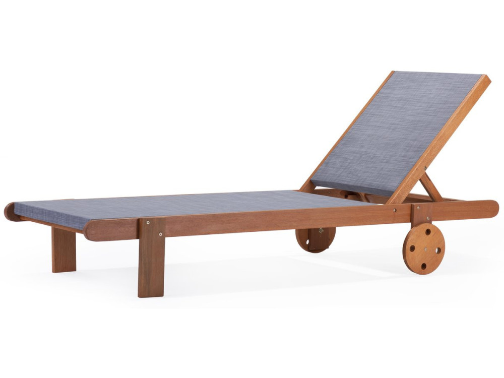 Exotic wooden Sun lounger Saïgon