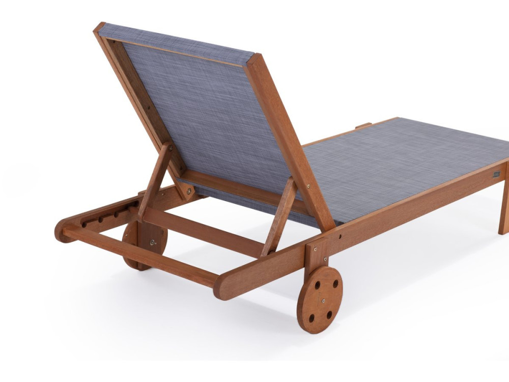 Exotic wooden Sun lounger Saïgon