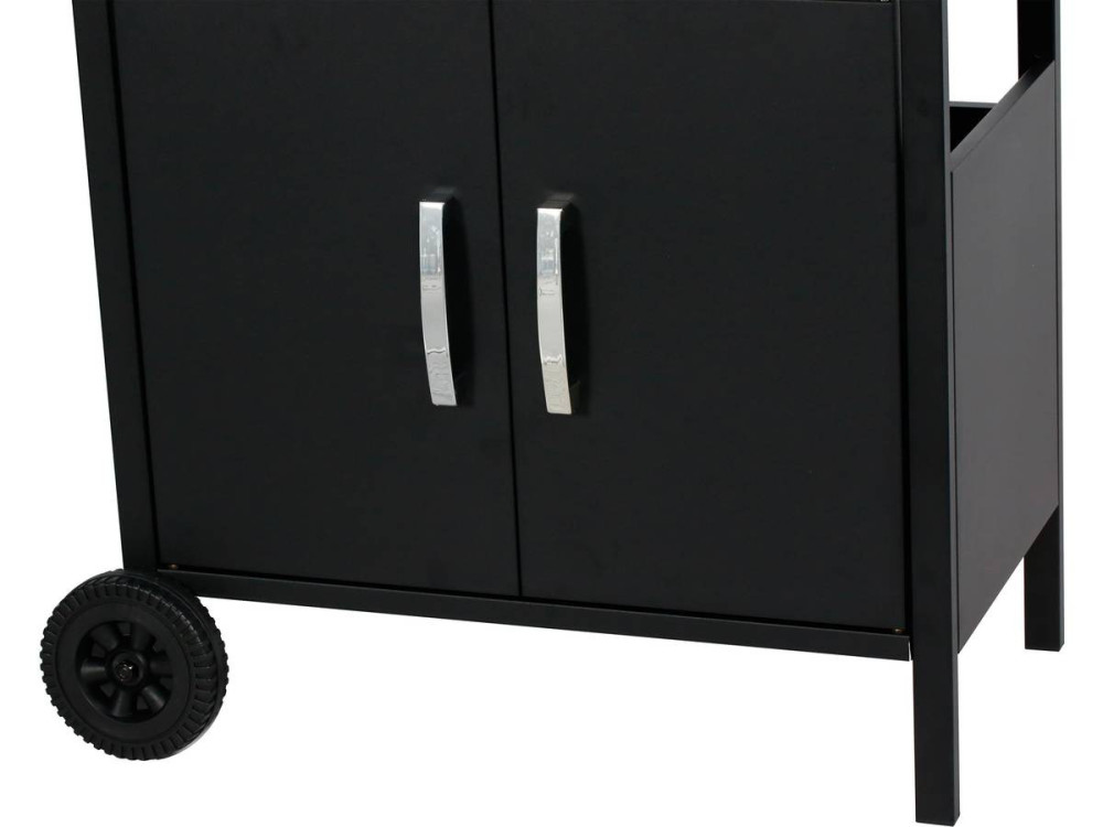 Barbecue gas "Festa 4" - 3 burners including 1 lateral - 10.5kW  - Black