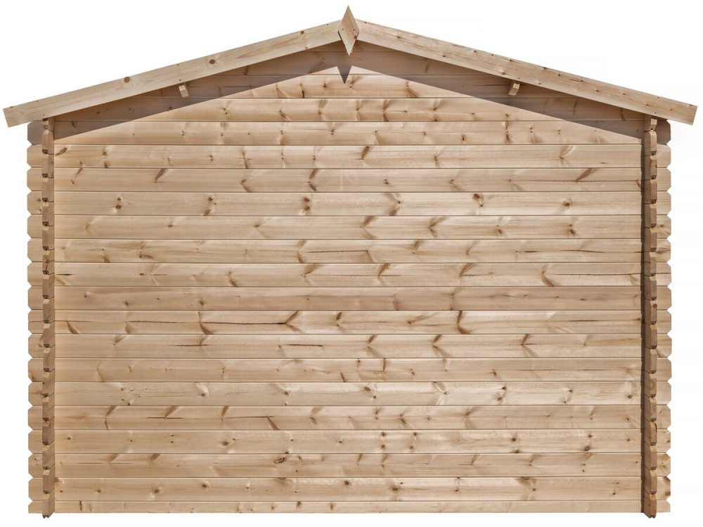 9.4 m² wooden garden shed "Lys" - 320 x 298 x 225 cm - 28 mm