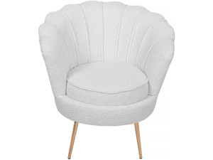 Floria terry armchair - 75 x 68 x 77.5 cm - White 2