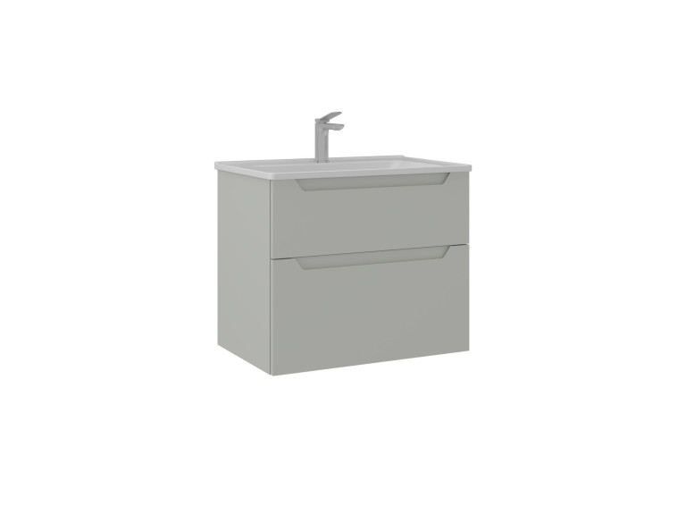 "Messina 65 v2" Vanity Cabinet - 65 x 45 x 55 cm - Matte Cashmere