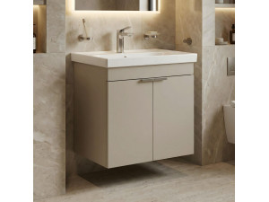 "Desna 60" Vanity Cabinet - 60 x 45 x 58 cm - Sand 2