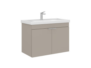 "Desna 80" Vanity Cabinet - 80 x 45 x 58 cm - Sand