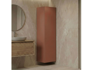 "Ferla 30" Bathroom Cabinet - 30 x 25 x 100 cm - Matte Cinnamon 2