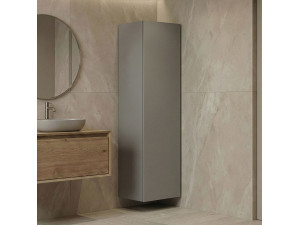 "Ferla 30" Bathroom Cabinet - 30 x 25 x 100 cm - Matte Mink 2