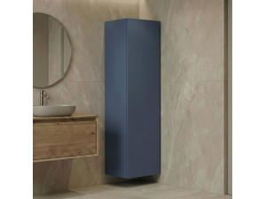 "Ferla 30" Bathroom Cabinet - 30 x 25 x 100 cm - Petrol Blue 2