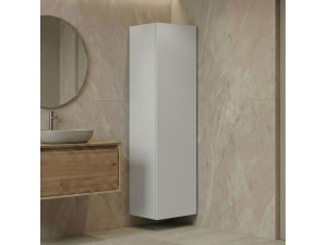 "Ferla 30" Bathroom Cabinet - 30 x 25 x 100 cm - Matte Cashmere 2