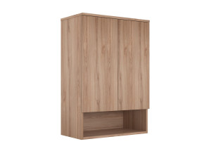 "Bosco Lume 70" Bathroom Cabinet - 70 x 36 x 100 cm - Oak
