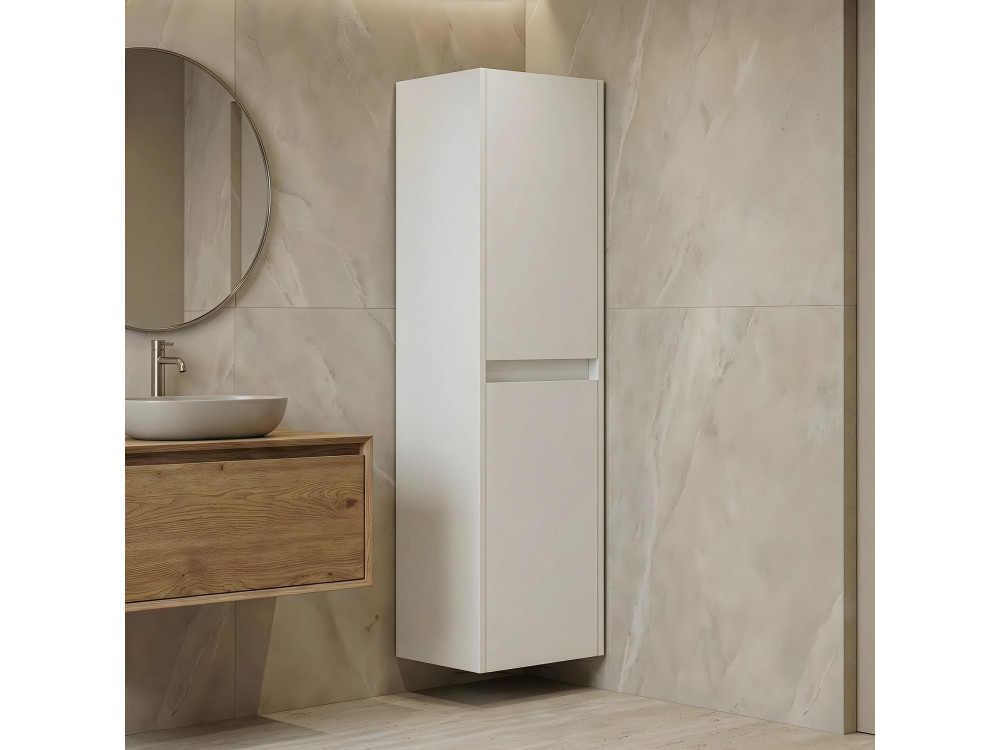"Arno 40" Bathroom Cabinet - 40 x 27 x 138 cm - White
