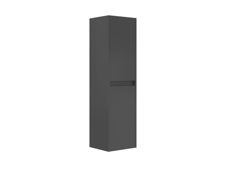 "Arno 40" Bathroom Cabinet - 40 x 27 x 138 cm - Anthracite