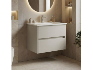 "Arno 65" Vanity Cabinet - 65 x 45 x 52 cm - Cashmere 2