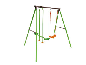 "Lola" steel play equipment - 1.96m - 2 uprights 2