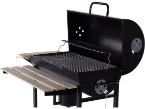 Barbecue a carbonella "King" - 95 x 63 x 105 cm - Nero 2