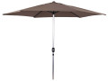 Straight Parasol  garden Alu "Sol" - Round - Ø 3m - Ecru - Mole