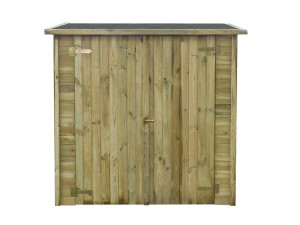 Wooden Garden shed "Lipki" -  5'10" x 2'11" x 5'9" / 6'1" - 5.31 ft² - 0.5"in- without a floor 2