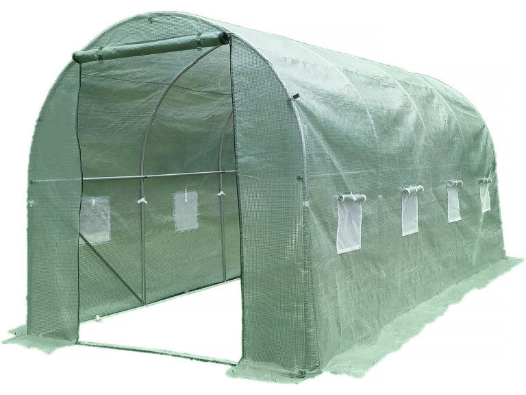 Greenhouse 4.5 x 2 m "Lys" - 9 m² - 130g - Green