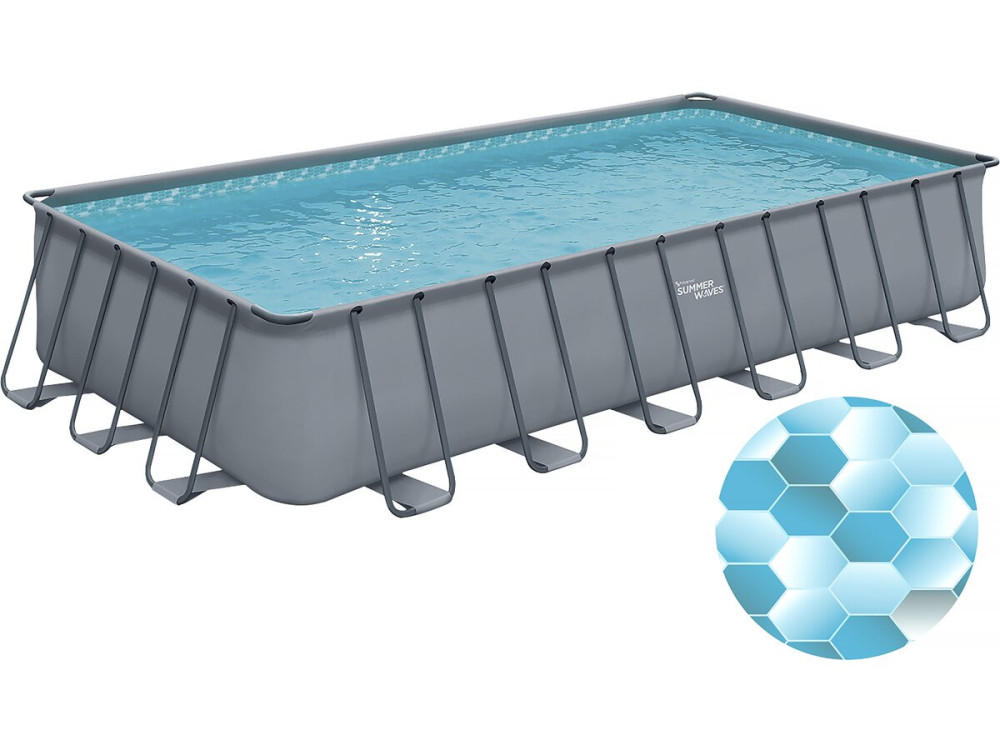 Elite" tubular pool - LUDO 5 - 7.32 x 3.66 x 1.32 m - without filtration