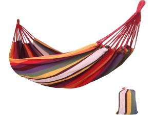 Dallas garden hammock canvas - 3.6 m - Red