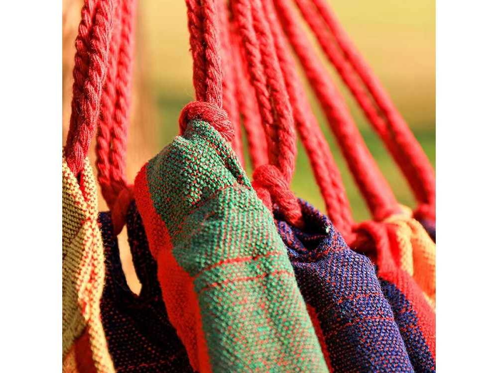 Dallas garden hammock canvas - 3.6 m - Red
