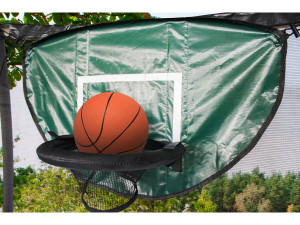 Universal basketball hoop for "Loopy" trampoline - Green 2