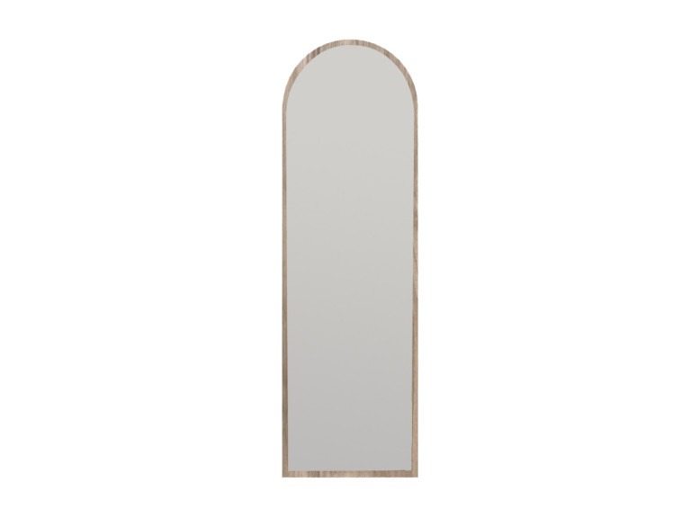 Emma" wooden mirror - 50 x 160 cm - Brown