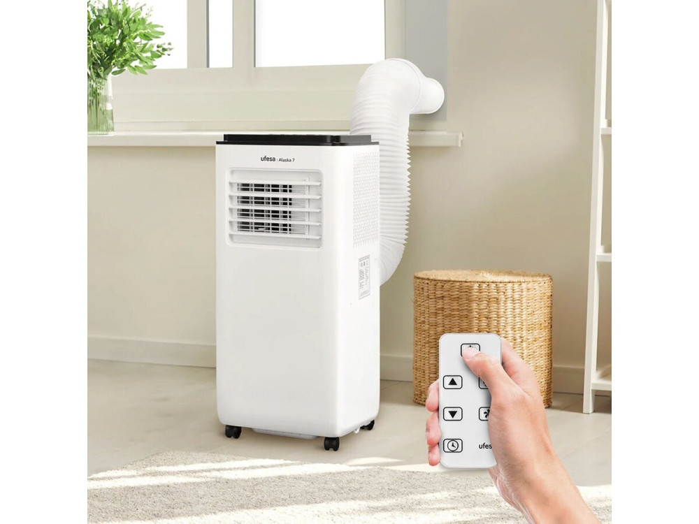 7,000 BTU Monoblock Portable Air Conditioner with Drain Hose - Up to 20 m²