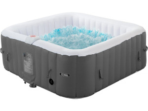 RIVIERA inflatable spa in PVC - 6 places - Grey/white