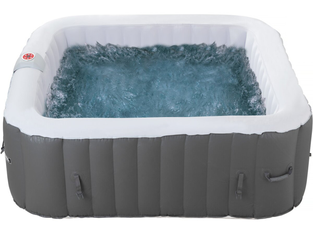 RIVIERA inflatable spa in PVC - 6 places - Grey/white