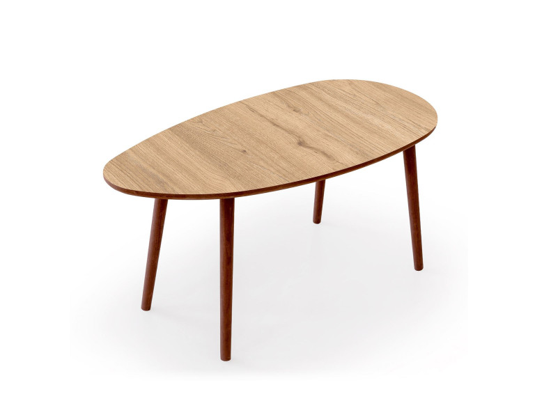 Nora" wooden coffee table 100 x 50 x 45 cm - Oak