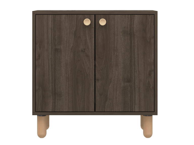 Lina" wooden sideboard - 72 x 36 x 73 cm - Brown