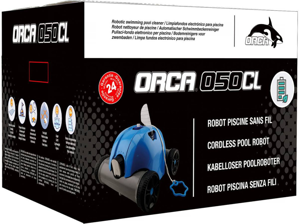 ORCA 050 CL" electric pool cleaner - Cordless