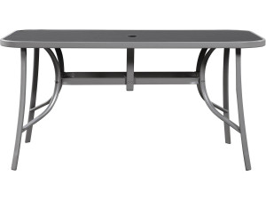 "Cordoba" garden table - Phoenix - 6 sits - Silver. 2