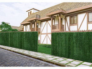 Set of 4 Artificial Hedges - 150 x 300 cm 2