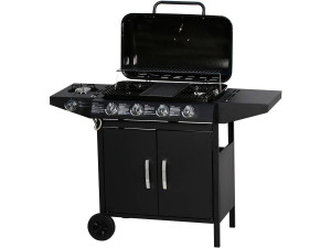 Barbecue gas "Festa 5" - 4 burners including 1 lateral - 12.9 Kw - Black 2