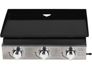 Plancha "Presto 3" - 3 burners - 7.5kW - Grey 2