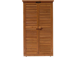Garden cabinet "Space" - 87 x 46.5 x 160 cm - Brown 2