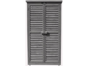 Garden cabinet "Space" - 87 x 46.5 x 160 cm - Anthracite 2